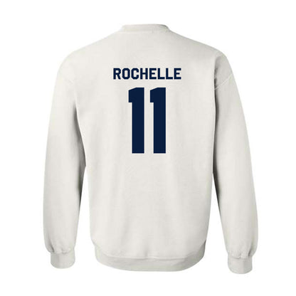 Gonzaga - NCAA Men's Soccer : Talan Rochelle - Classic Shersey Crewneck Sweatshirt-1