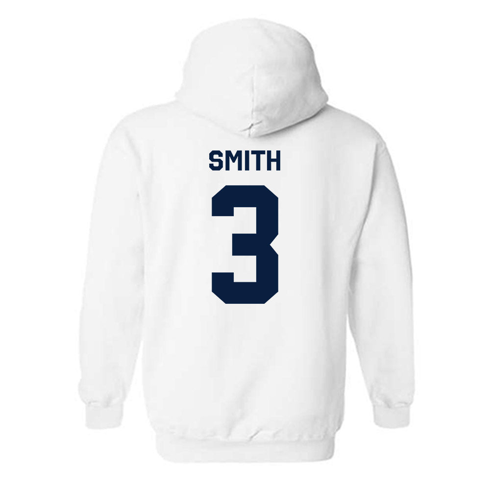 Gonzaga - NCAA Men's Basketball : Braeden Smith - Classic Shersey Hooded Sweatshirt-1