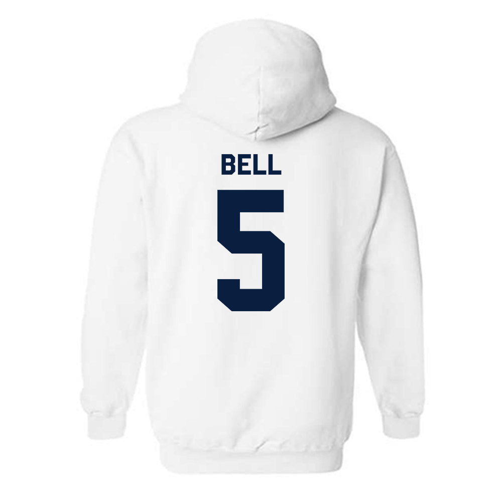 Gonzaga - NCAA Baseball : Mikey Bell - Classic Shersey Hooded Sweatshirt-1
