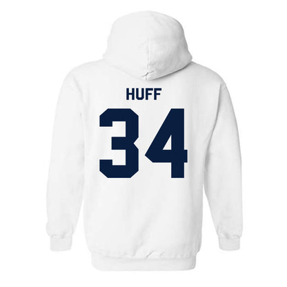 Gonzaga - NCAA Men's Basketball : Braden Huff - Classic Shersey Hooded Sweatshirt-1