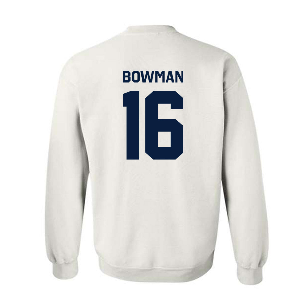 Gonzaga - NCAA Baseball : Zach Bowman - Classic Shersey Crewneck Sweatshirt-1