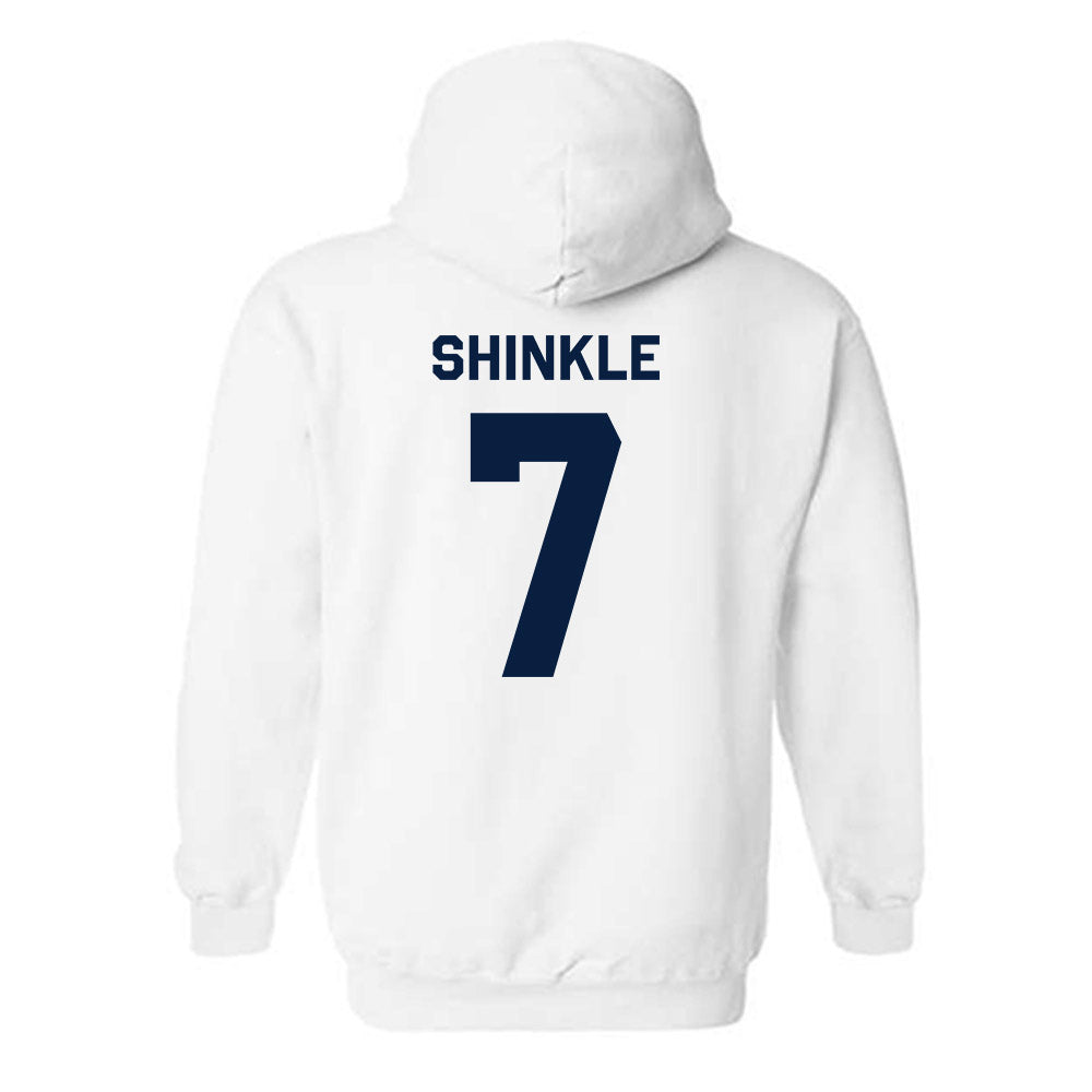 Gonzaga - NCAA Baseball : Bo Shinkle - Classic Shersey Hooded Sweatshirt-1