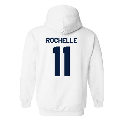 Gonzaga - NCAA Men's Soccer : Talan Rochelle - Classic Shersey Hooded Sweatshirt-1
