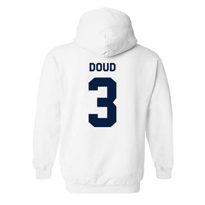Gonzaga - NCAA Men's Soccer : Ethan Doud - Classic Shersey Hooded Sweatshirt-1