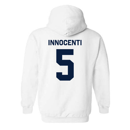 Gonzaga - NCAA Men's Basketball : Emmanuel Innocenti - Classic Shersey Hooded Sweatshirt-1