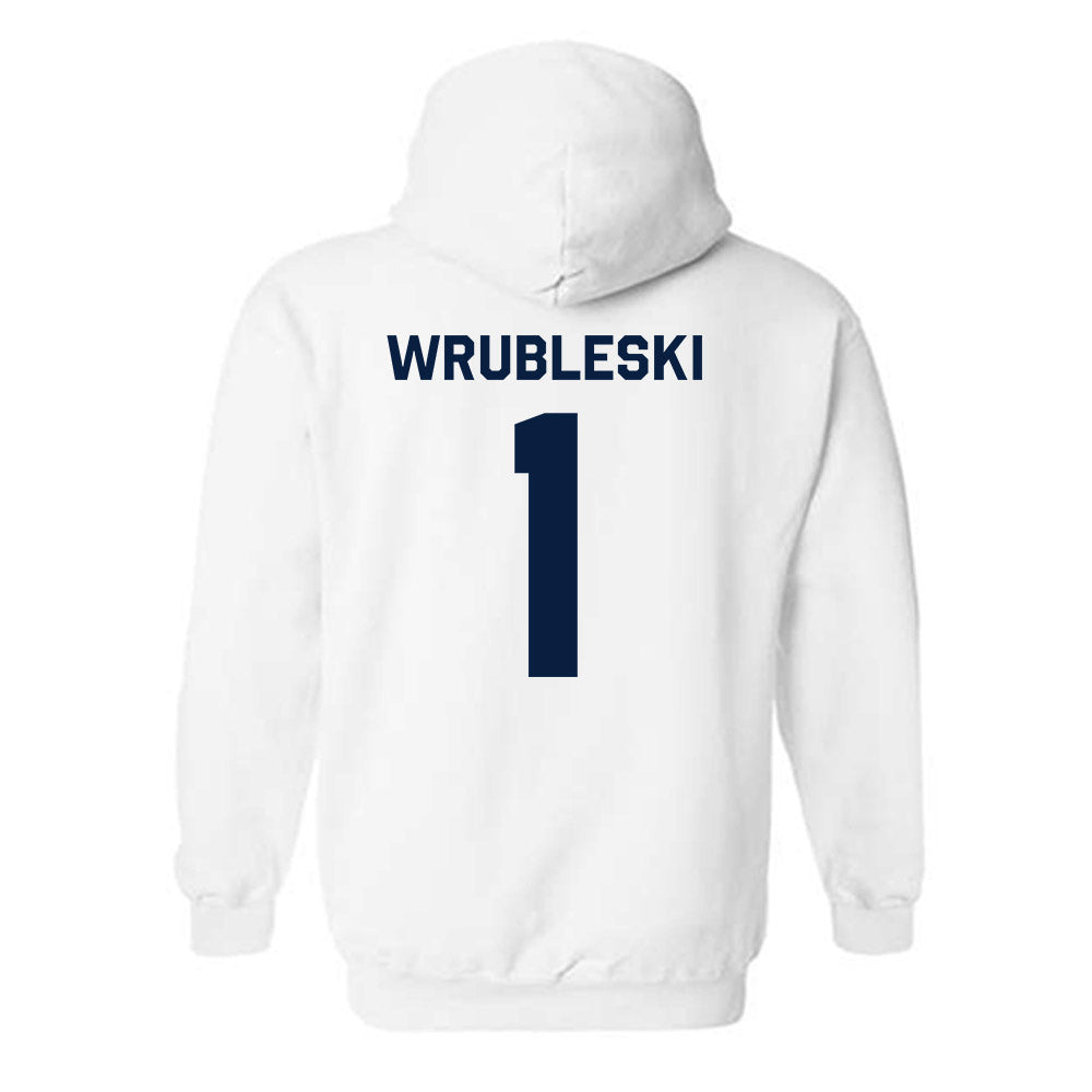 Gonzaga - NCAA Baseball : Jacob Wrubleski - Classic Shersey Hooded Sweatshirt-1
