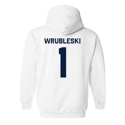 Gonzaga - NCAA Baseball : Jacob Wrubleski - Classic Shersey Hooded Sweatshirt-1