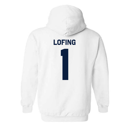 Gonzaga - NCAA Women's Basketball : Paige Lofing - Classic Shersey Hooded Sweatshirt-1