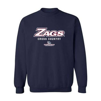 Gonzaga - NCAA Men's Cross Country : Jeron Wisner - Classic Shersey Crewneck Sweatshirt-0