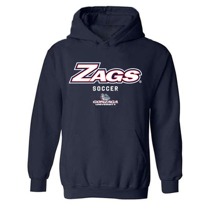 Gonzaga - NCAA Women's Soccer : Harper Boninsegna-Mullins - Classic Shersey Hooded Sweatshirt-0
