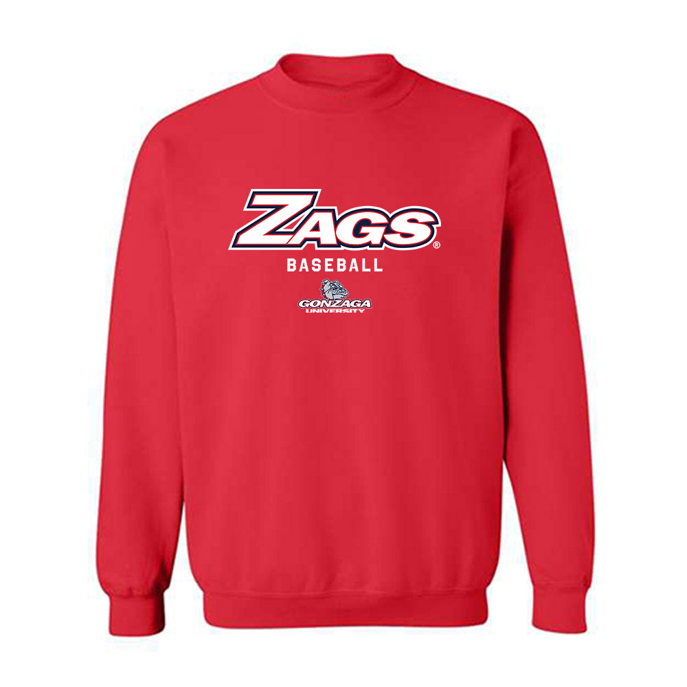 Gonzaga - NCAA Baseball : Michael Cunneely - Classic Shersey Crewneck Sweatshirt-0