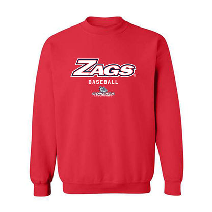 Gonzaga - NCAA Baseball : Michael Cunneely - Classic Shersey Crewneck Sweatshirt-0