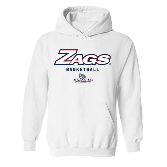 Gonzaga - NCAA Men's Basketball : Braeden Smith - Classic Shersey Hooded Sweatshirt-0