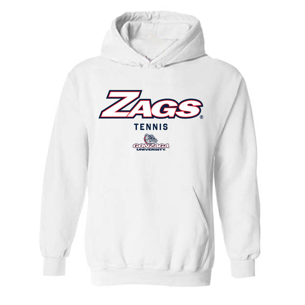 Gonzaga - NCAA Women's Tennis : Karla Brown - Classic Shersey Hooded Sweatshirt-0