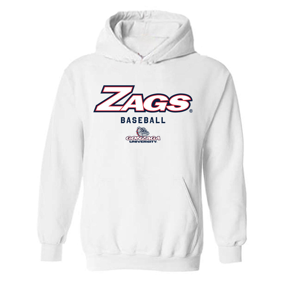 Gonzaga - NCAA Baseball : Zach Bowman - Classic Shersey Hooded Sweatshirt-0