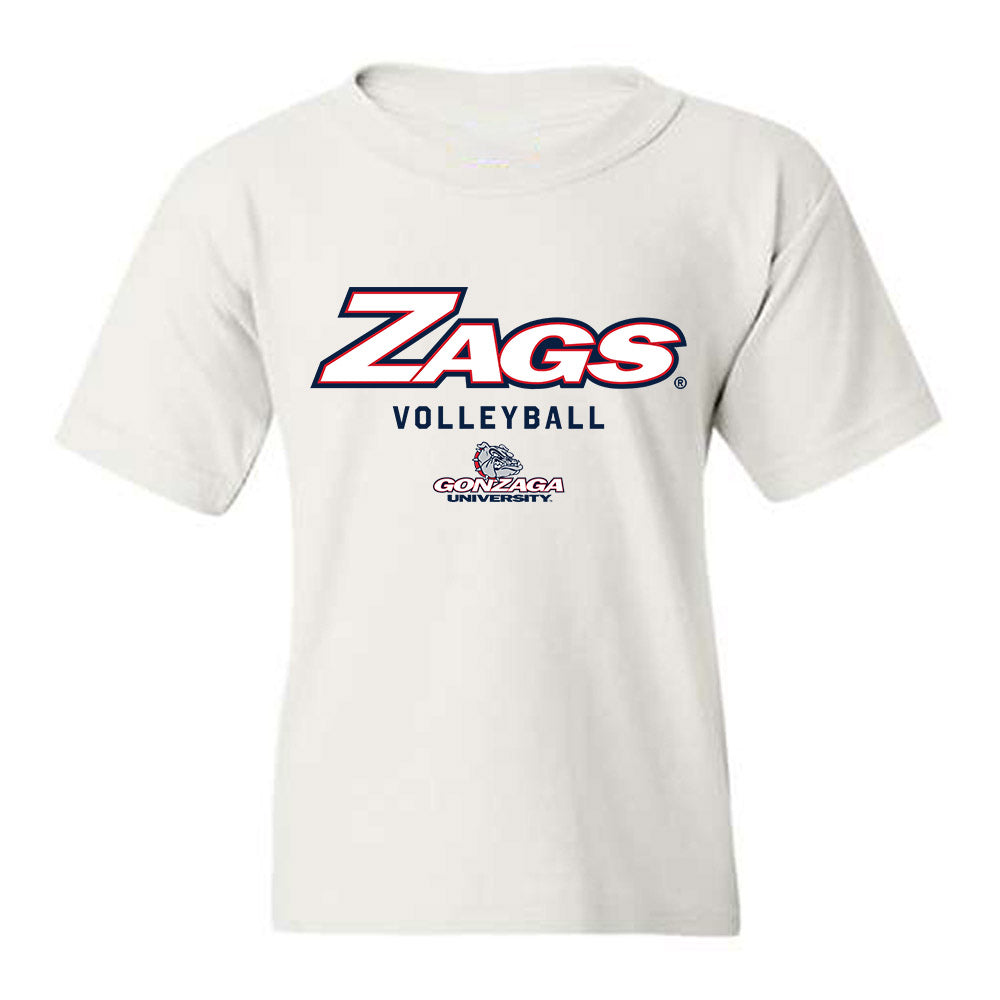 Gonzaga - NCAA Women's Volleyball : Claire Wagstaff - Classic Shersey Youth T-Shirt-1