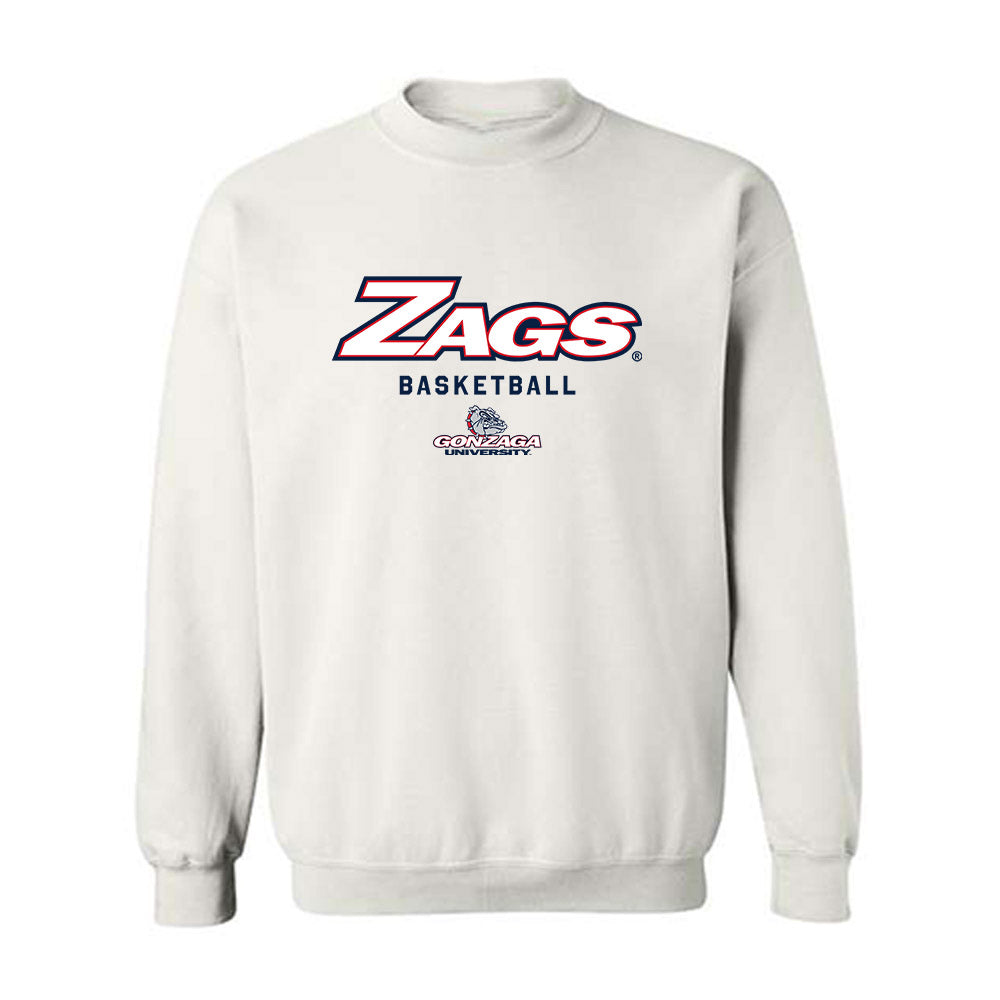 Gonzaga - NCAA Men's Basketball : Davis Fogle - Classic Shersey Crewneck Sweatshirt-0