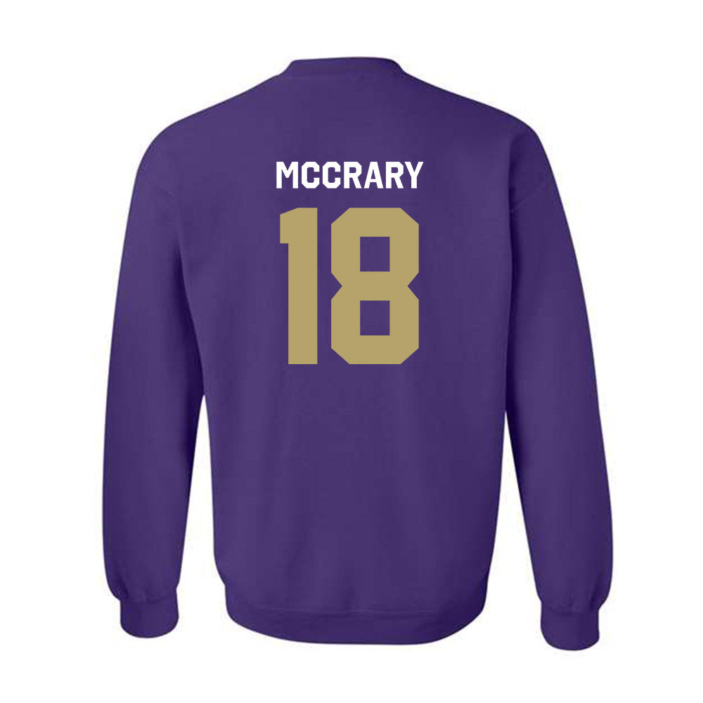 JMU - NCAA Women's Lacrosse : Kamryn McCrary - Classic Shersey Crewneck Sweatshirt-1