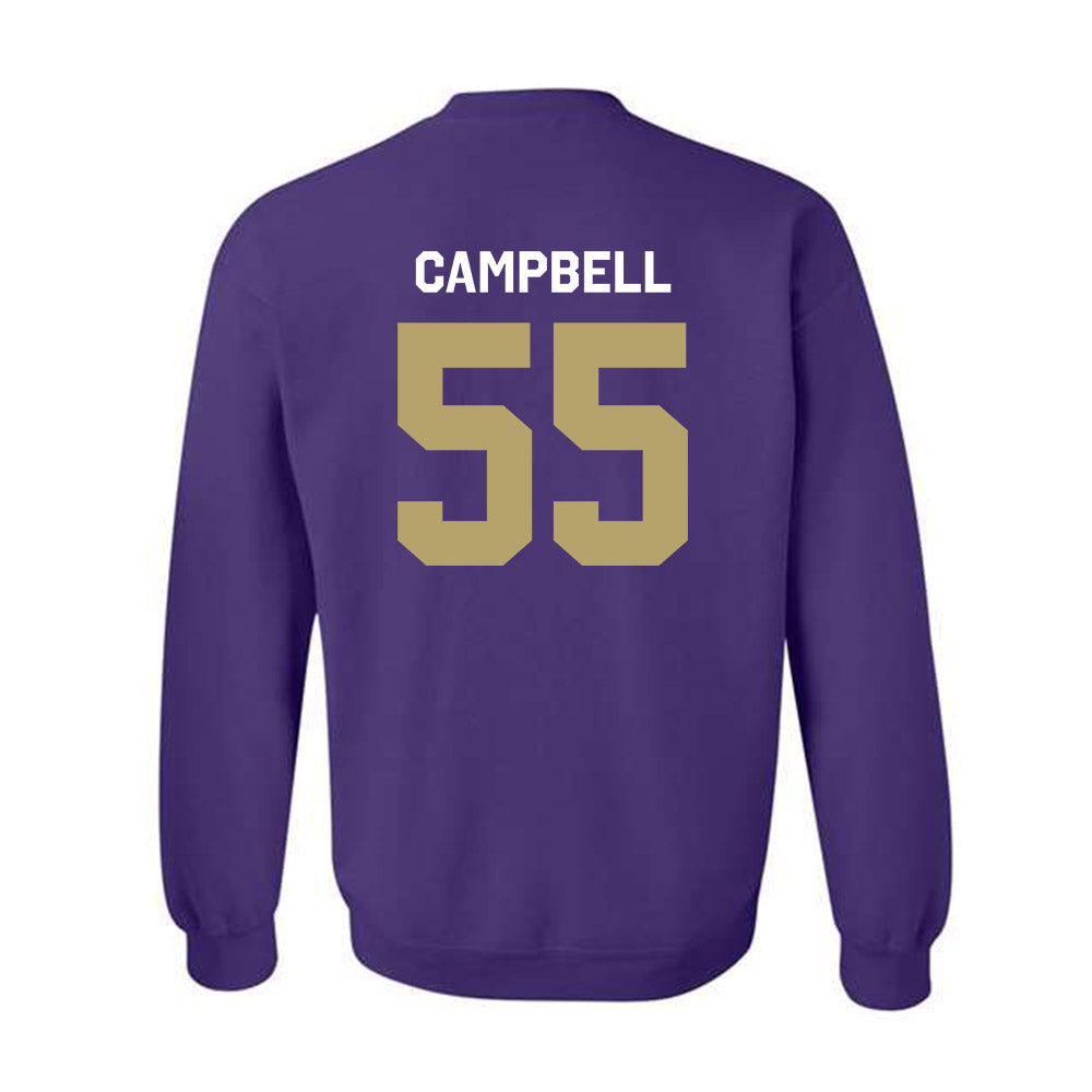 JMU - NCAA Football : JaKobe Campbell - Classic Shersey Crewneck Sweatshirt-1