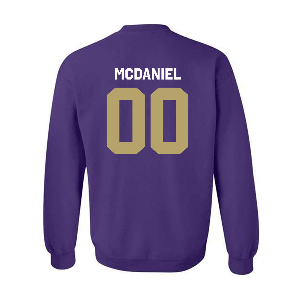 JMU - NCAA Women's Basketball : Peyton McDaniel - Classic Shersey Crewneck Sweatshirt-1