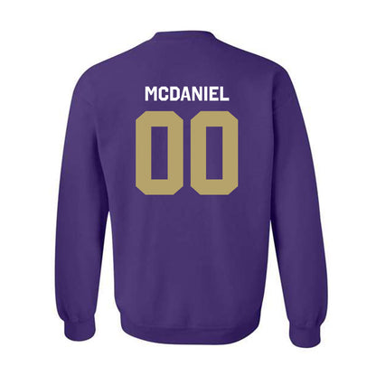 JMU - NCAA Women's Basketball : Peyton McDaniel - Classic Shersey Crewneck Sweatshirt-1