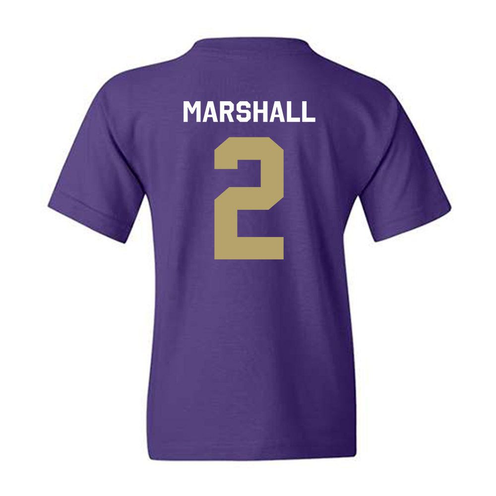 JMU - NCAA Women's Basketball : Kylie Marshall - Classic Shersey Youth T-Shirt-1