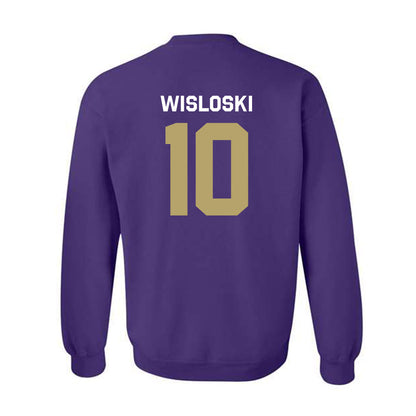 JMU - NCAA Football : Braeden Wisloski - Classic Shersey Crewneck Sweatshirt-1