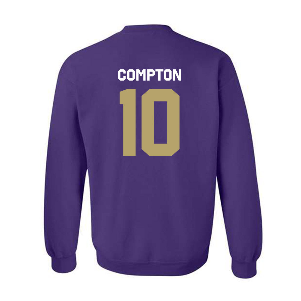 JMU - NCAA Softball : Kate Mitchell Compton - Classic Shersey Crewneck Sweatshirt-1