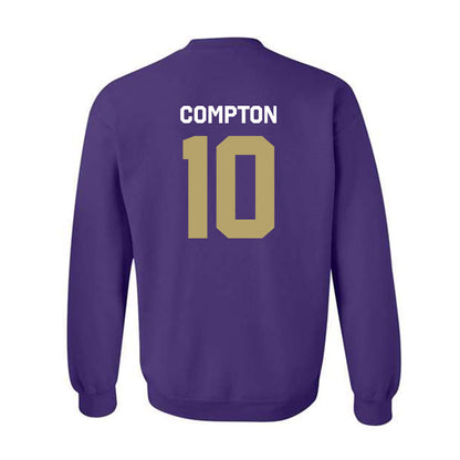 JMU - NCAA Softball : Kate Mitchell Compton - Classic Shersey Crewneck Sweatshirt-1