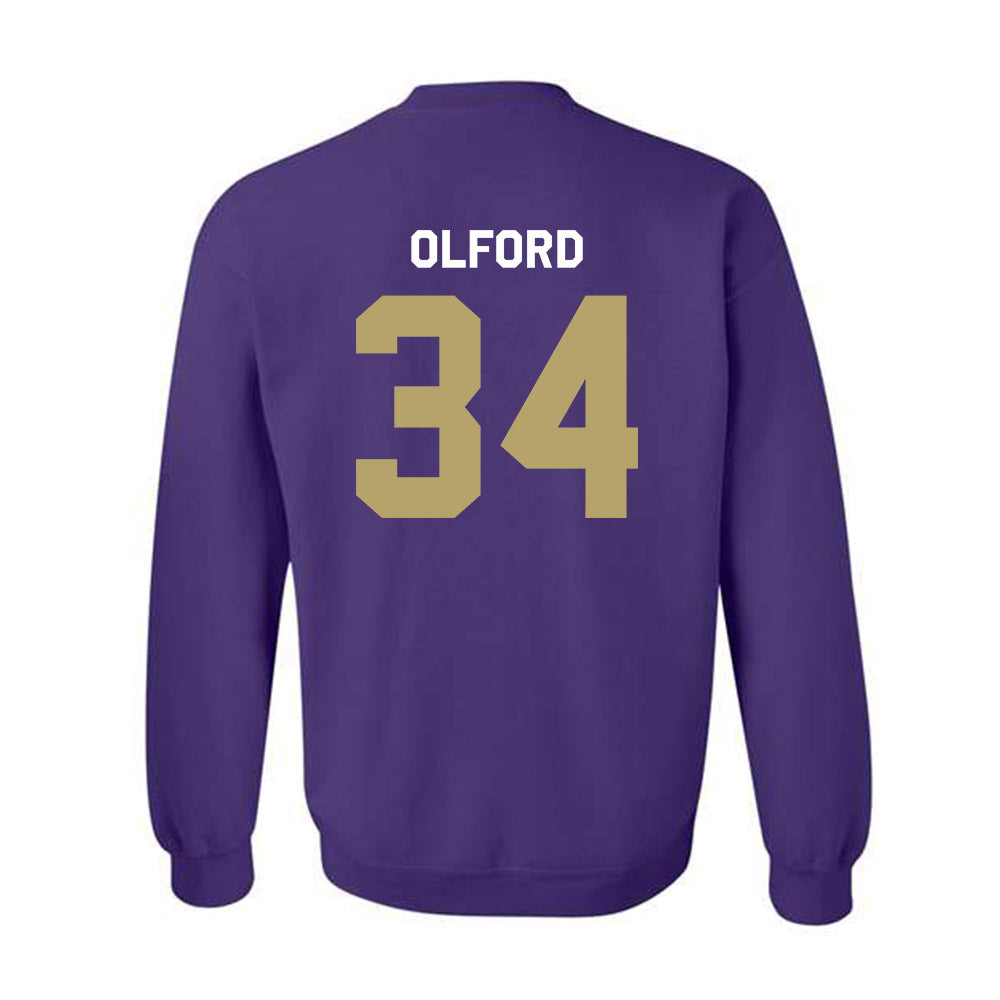 JMU - NCAA Football : Jamal Olford - Classic Shersey Crewneck Sweatshirt-1