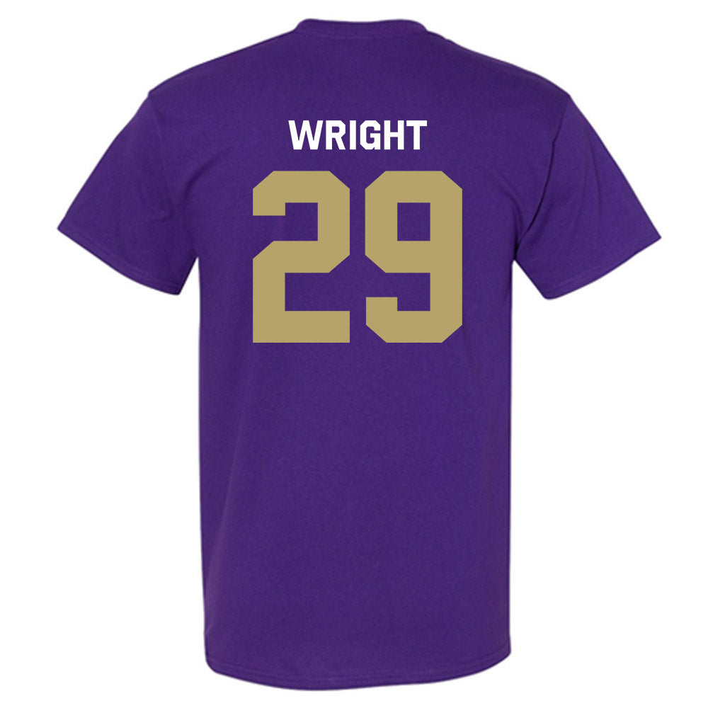 JMU - NCAA Football : KJ Wright - Classic Shersey T-Shirt-1