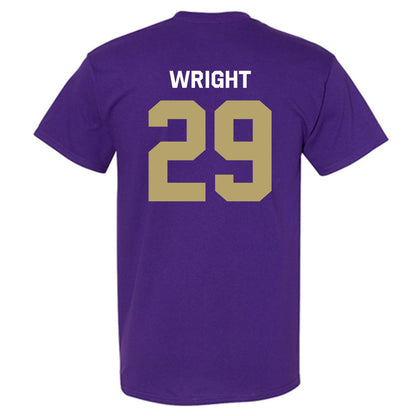 JMU - NCAA Football : KJ Wright - Classic Shersey T-Shirt-1