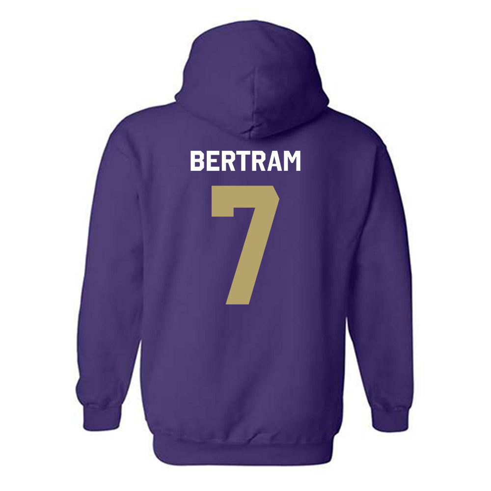 JMU - NCAA Softball : Lucy Bertram - Classic Shersey Hooded Sweatshirt-1
