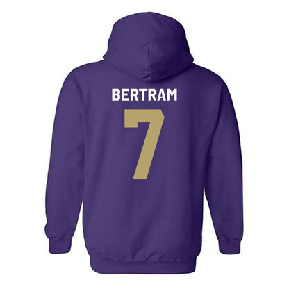JMU - NCAA Softball : Lucy Bertram - Classic Shersey Hooded Sweatshirt-1