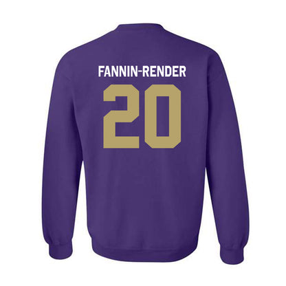 JMU - NCAA Football : Malachi Fannin-Render - Classic Shersey Crewneck Sweatshirt-1