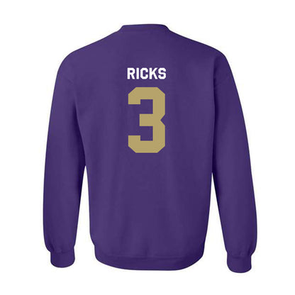 JMU - NCAA Men's Basketball : Eddie Ricks - Classic Shersey Crewneck Sweatshirt-1