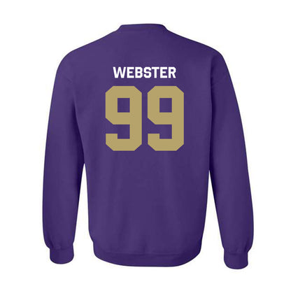 JMU - NCAA Football : Cole Webster - Classic Shersey Crewneck Sweatshirt-1