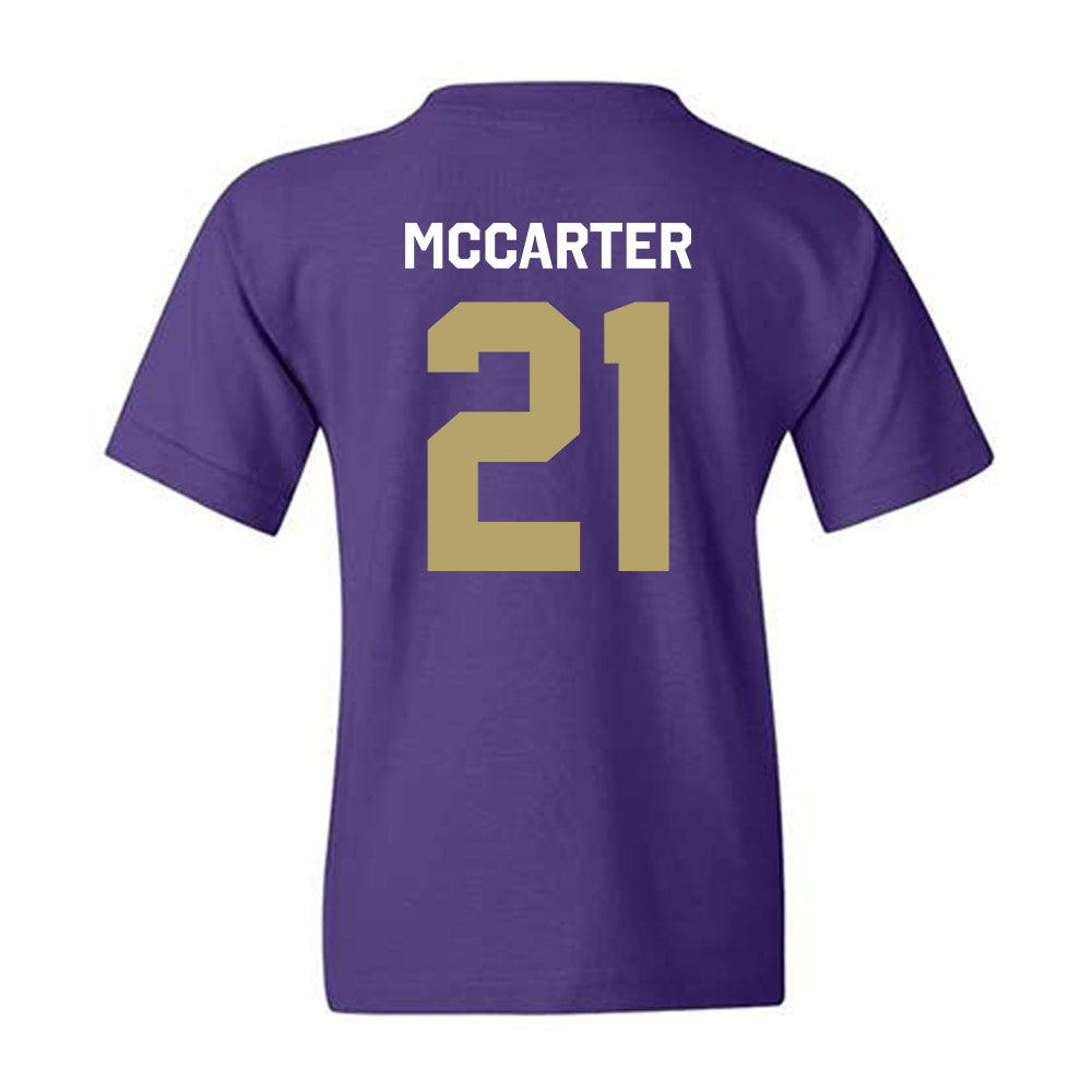 JMU - NCAA Football : Jackson McCarter - Classic Shersey Youth T-Shirt-1