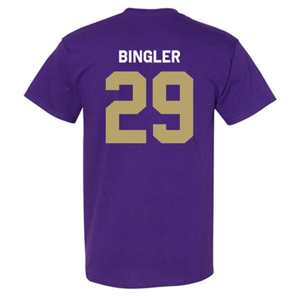 JMU - NCAA Baseball : Alex Bingler - Classic Shersey T-Shirt-1
