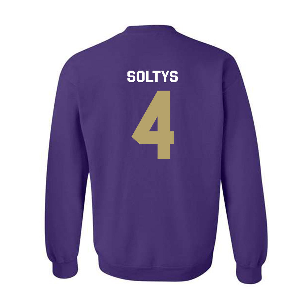 JMU - NCAA Women's Basketball : Delilah Soltys - Classic Shersey Crewneck Sweatshirt-1