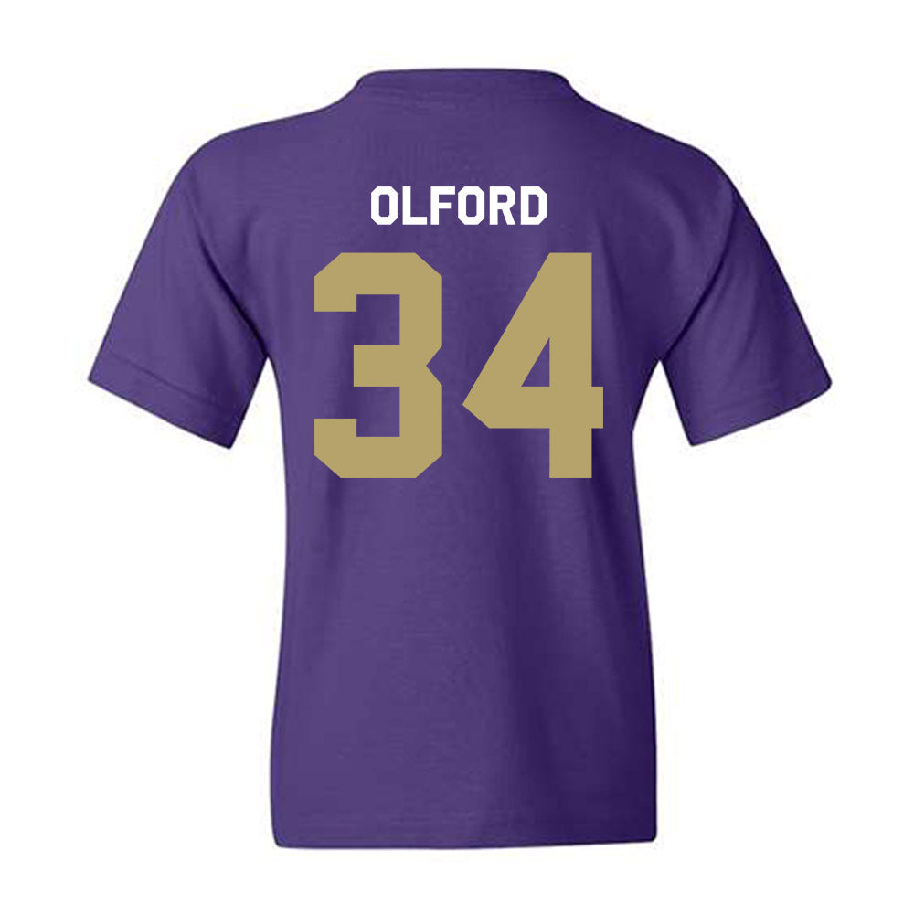 JMU - NCAA Football : Jamal Olford - Classic Shersey Youth T-Shirt-1