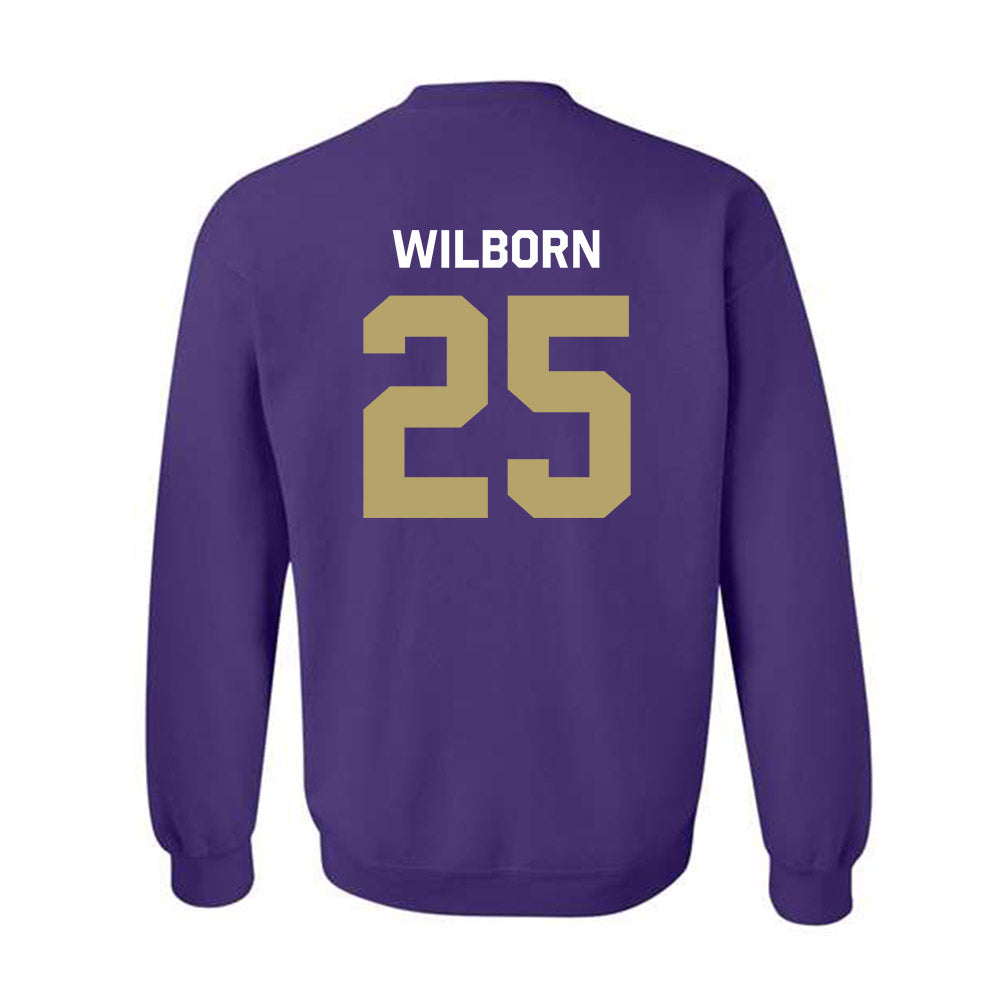 JMU - NCAA Men's Basketball : Eli Wilborn - Classic Shersey Crewneck Sweatshirt-1