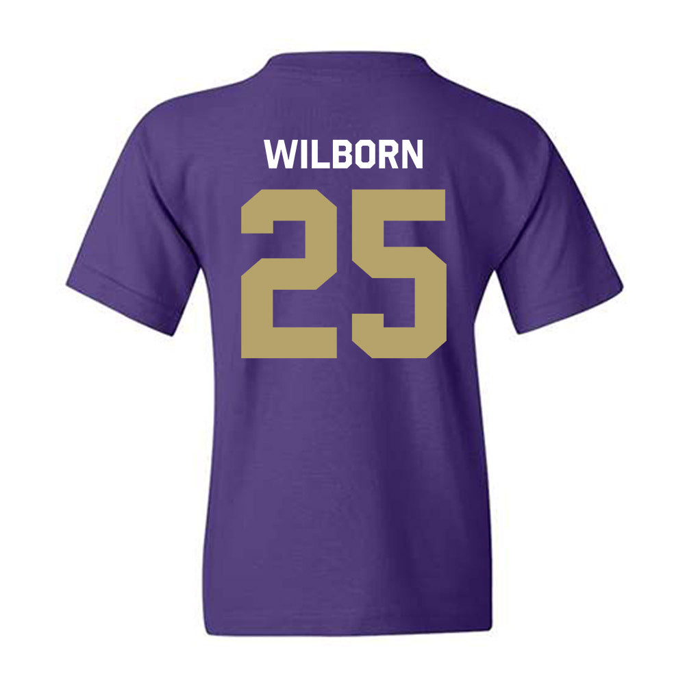JMU - NCAA Men's Basketball : Eli Wilborn - Classic Shersey Youth T-Shirt-1