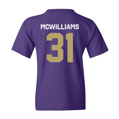 JMU - NCAA Football : Roddrey McWilliams - Classic Shersey Youth T-Shirt-1