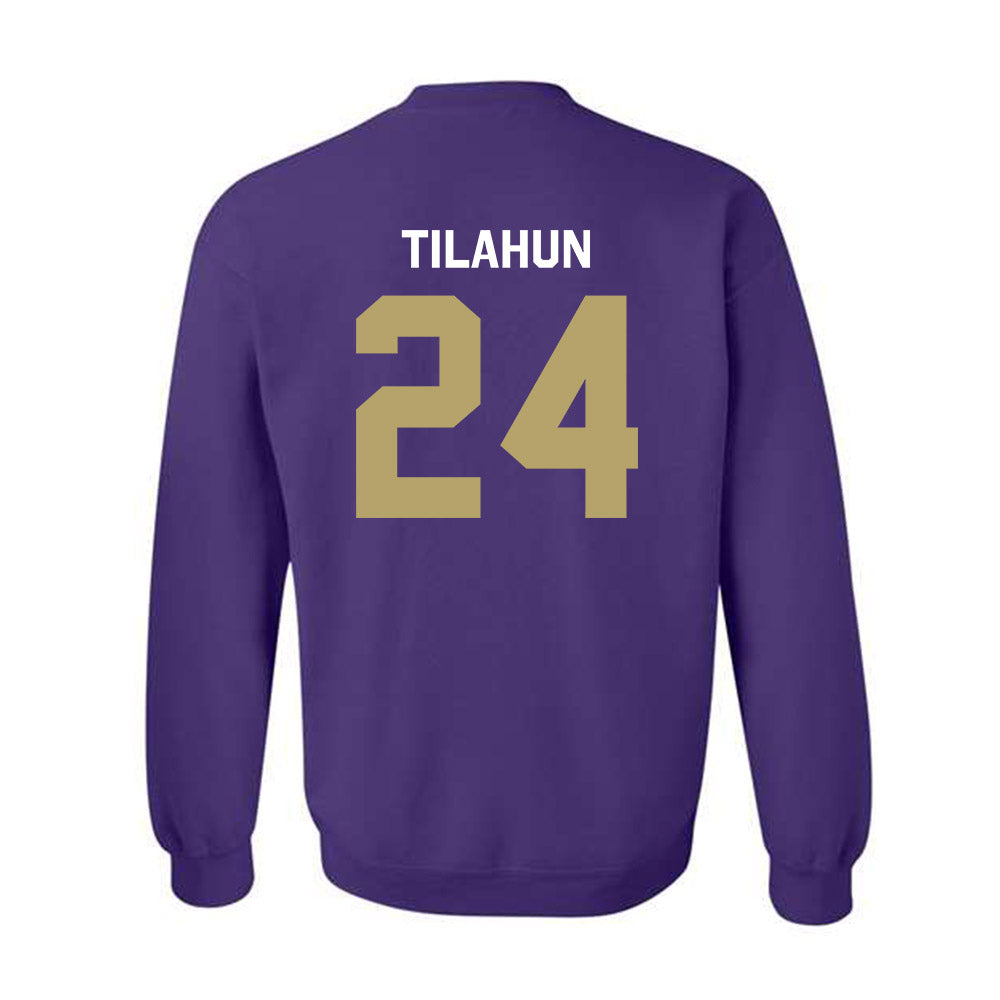 JMU - NCAA Men's Soccer : Henok Tilahun - Classic Shersey Crewneck Sweatshirt-1
