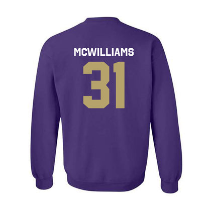 JMU - NCAA Football : Roddrey McWilliams - Classic Shersey Crewneck Sweatshirt-1
