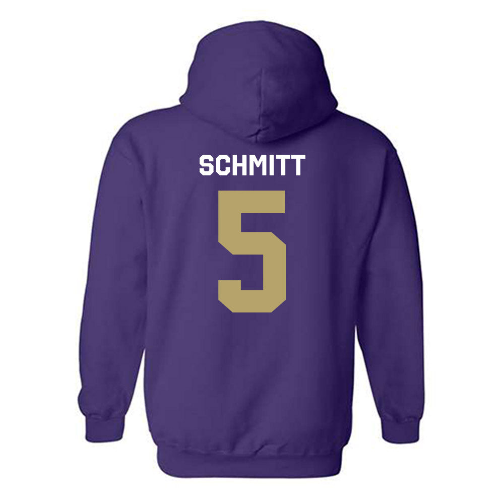 JMU - NCAA Men's Tennis : Aurelien Schmitt - Classic Shersey Hooded Sweatshirt-1