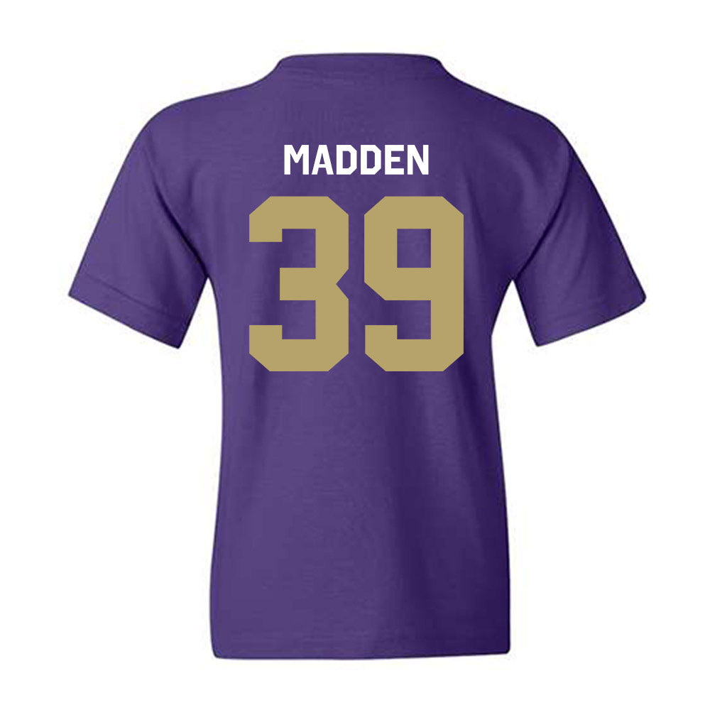 JMU - NCAA Baseball : Griffin Madden - Classic Shersey Youth T-Shirt-1