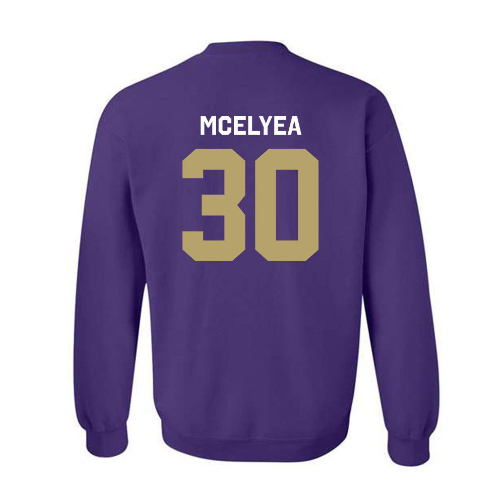 JMU - NCAA Baseball : Blake Mcelyea - Classic Shersey Crewneck Sweatshirt-1