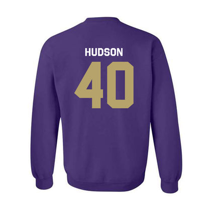 JMU - NCAA Football : Zion Hudson - Classic Shersey Crewneck Sweatshirt-1
